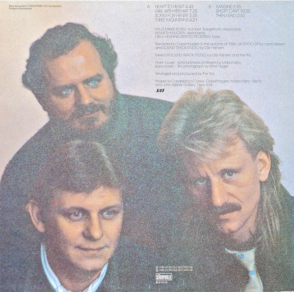 Mikkelborg / Knudsen / NHØP – Heart To Heart