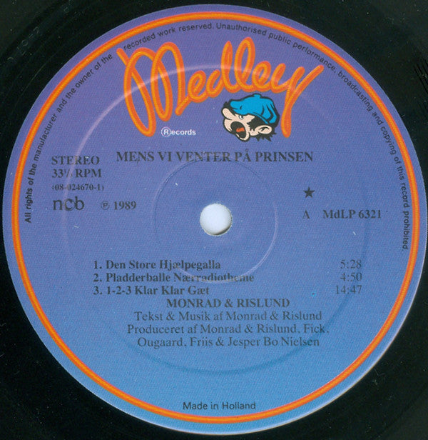 Monrad & Rislund – Mens Vi Venter På Prinsen