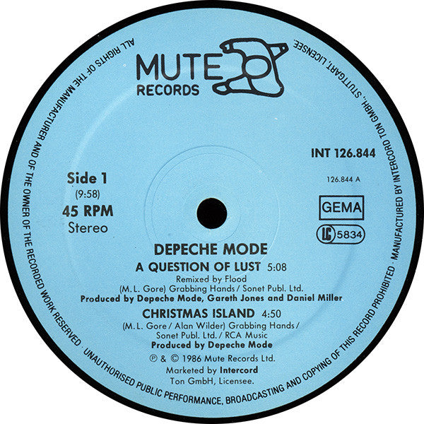 Depeche Mode – A Question Of Lust