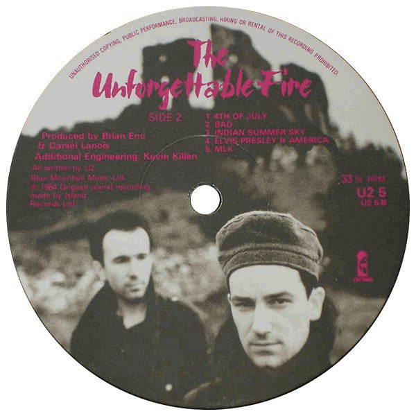 U2 - The Unforgettable Fire