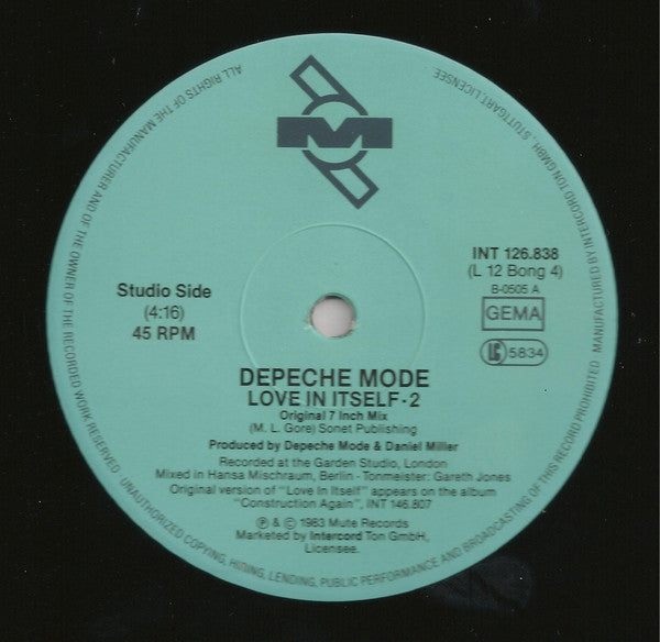 Depeche Mode – Love In Itself