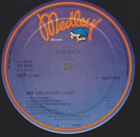 Laid Back - See You In The Lobby