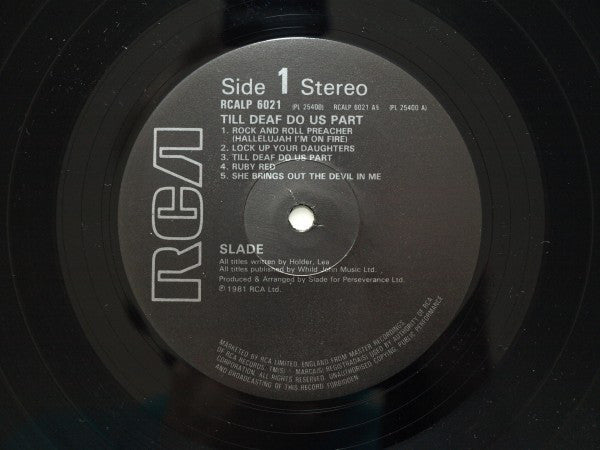 Slade – Till Deaf Do Us Part