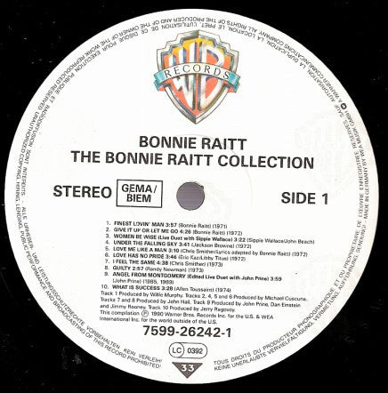 Raitt, Bonnie – The Bonnie Raitt Collection