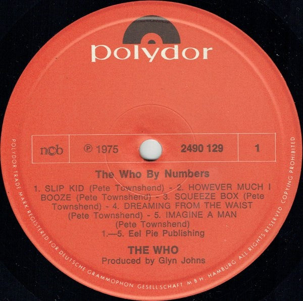 Who - The Who By Numbers
