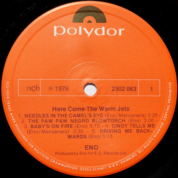 Eno, Brian – Here Come The Warm Jets