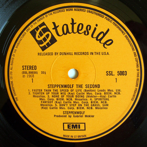 Steppenwolf - The Second