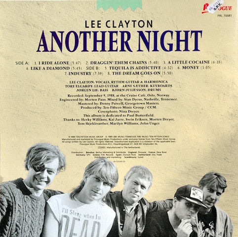 Clayton, Lee – Another Night