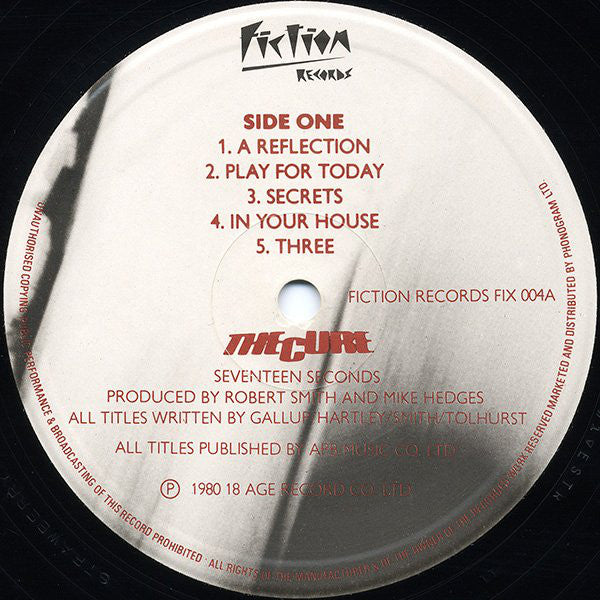 Cure - Seventeen Seconds