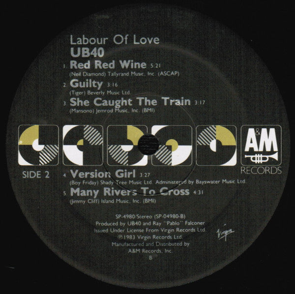 UB40 - Labour Of Love