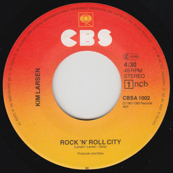 Larsen, Kim & Jungledreams - Rock 'N' Roll City