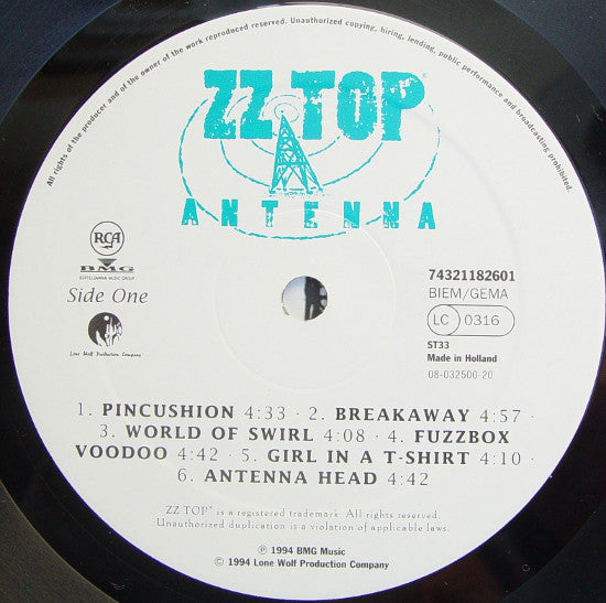 ZZ Top – Antenna
