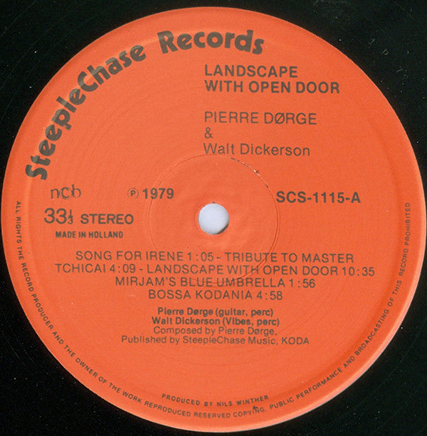 Pierre Dørge & Walt Dickerson - Landscape With Open Door