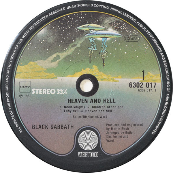 Black Sabbath - Heaven And Hell