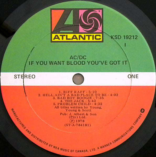 AC/DC – If You Want Blood You've Got It
