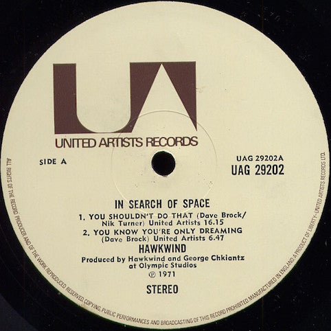 Hawkwind – X In Search Of Space