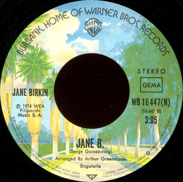 Birkin, Jane - Je táime...