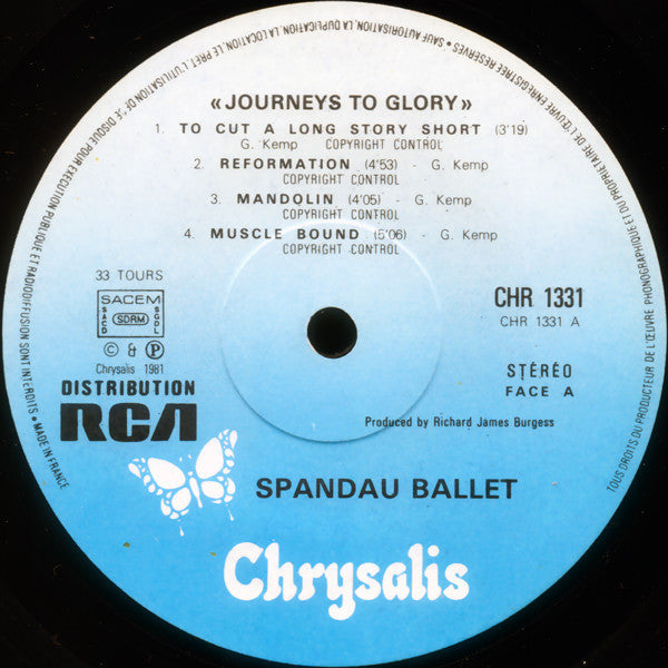 Spandau Ballet – Journeys To Glory