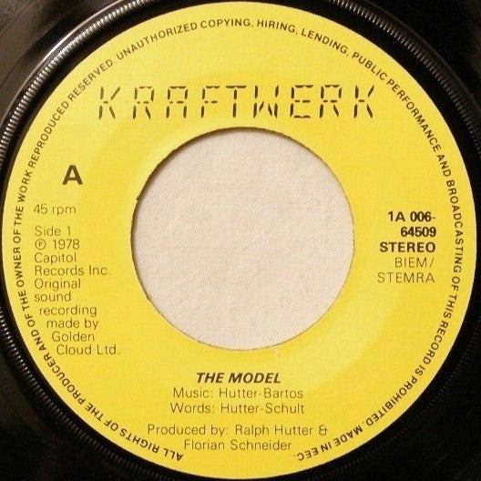 Kraftwerk - The Model