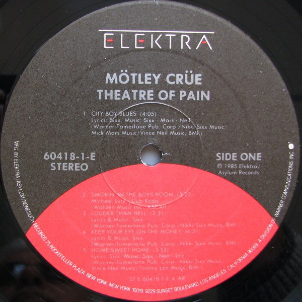 Mötley Crüe - Theatre Of Pain