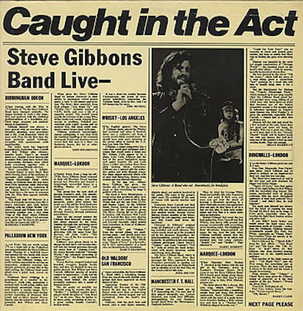 Steve Gibbons Band - Caught In The Act