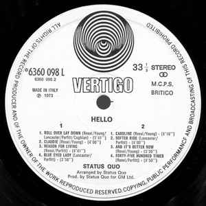 Status Quo - Hello!