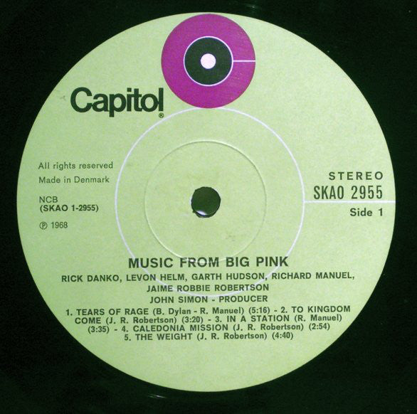 Band - Music From Big Pink