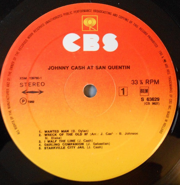 Cash, Johnny - At San Quentin