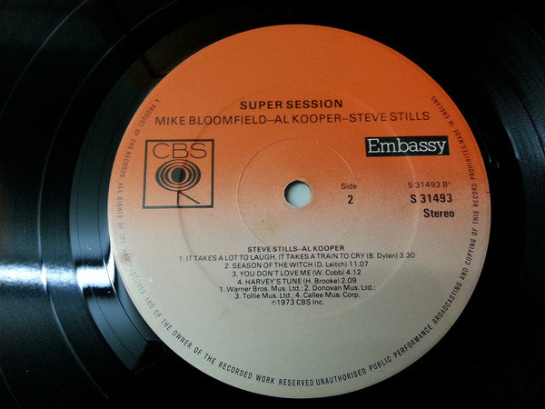 Bloomfield, Mike/Al kooper/Stephen Stills - Super Session