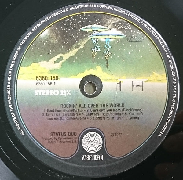Status Quo - Rocking All Over The World