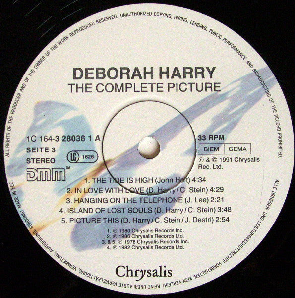 Deborah Harry and Blondie – The Complete Picture