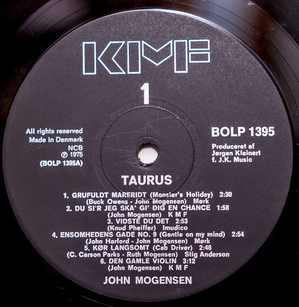 Mogensen, John – Taurus