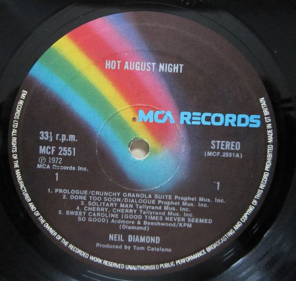 Diamond, Neil - Hot August Night