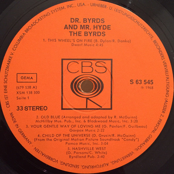 Byrds – Dr. Byrds & Mr. Hyde