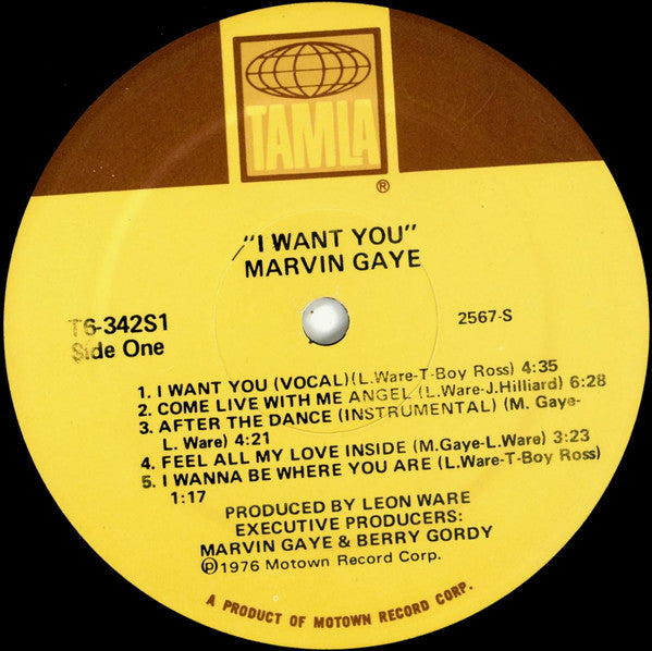 Gaye, Marvin - I Want You