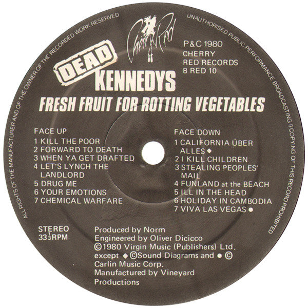 Dead Kennedys – Fresh Fruit For Rotting Vegetables