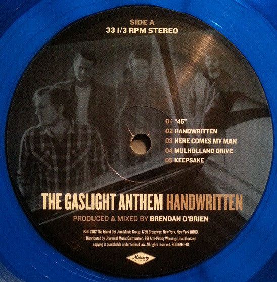 Gaslight Anthem - Handwritten