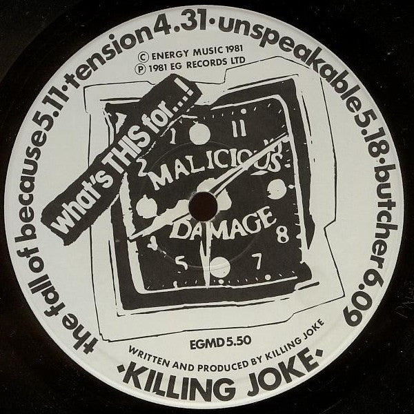 Killing Joke – What's This For...!