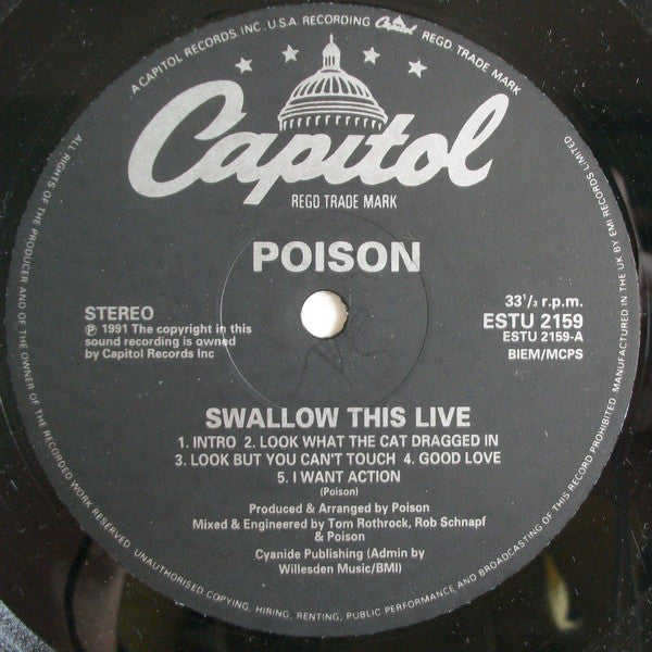 Poison – Swallow This Live