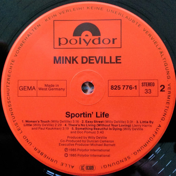Mink Deville - Sportin' Life