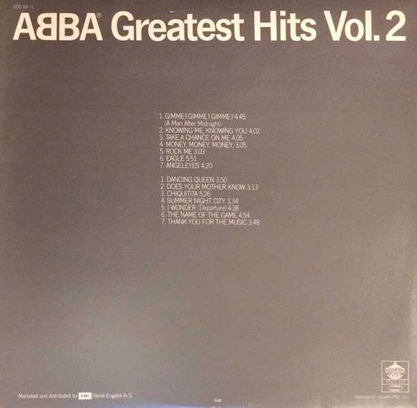 ABBA – Greatest Hits Vol. 2
