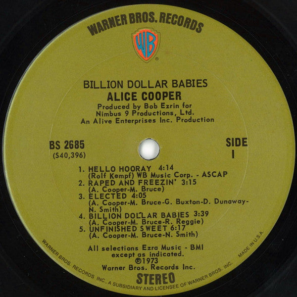 Cooper, Alice – Billion Dollar Babies