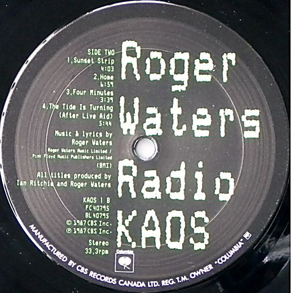 Waters, Roger – Radio K.A.O.S