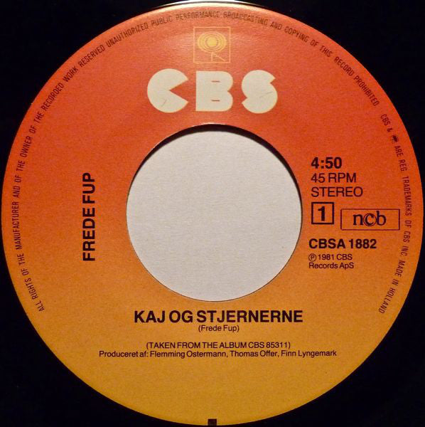 Frede Fup – Kaj Og Stjernerne