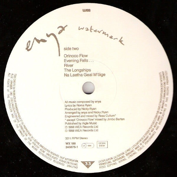 Enya - Watermark