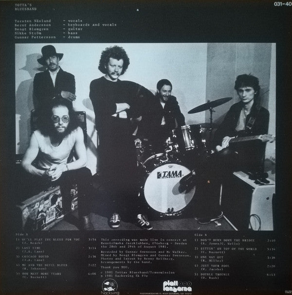 Totta's Blues Band - Totta's Blues Band