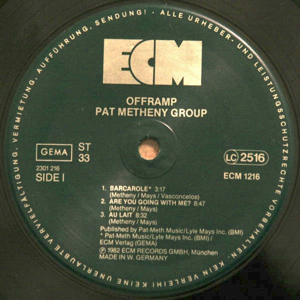 Pat Metheny Group - Offramp