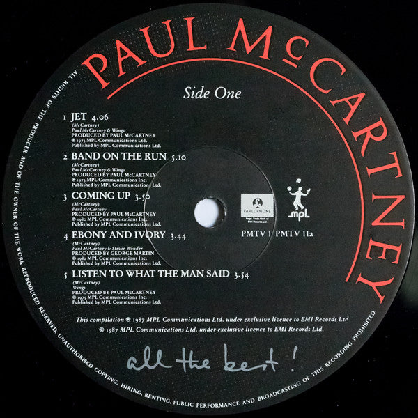 McCartney, Paul - All The Best