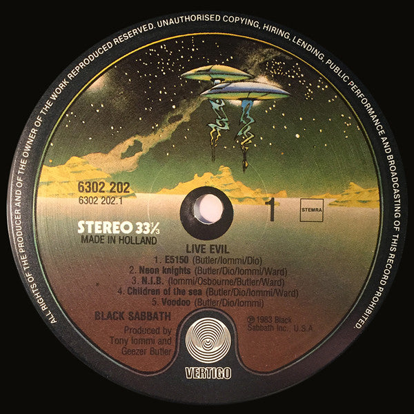 Black Sabbath - Live Evil