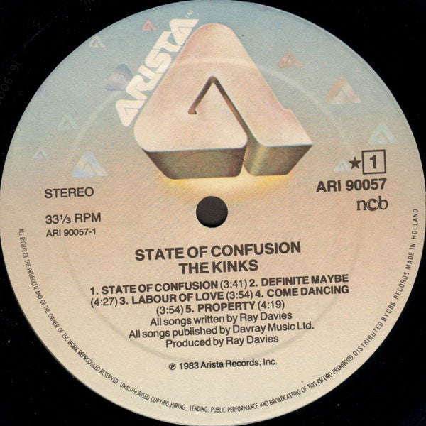 Kinks - State Of Confusion